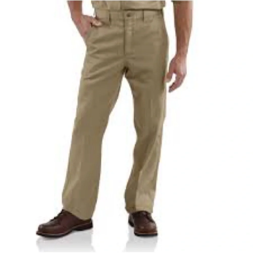 Men's Carhartt khaki Pants 30x30 NWOT